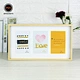Father's Day Collage Frame Wooden On Wall